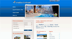 Desktop Screenshot of croatia-onlinetravel.com